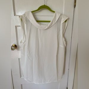 Eloquii, white blouse, size 16